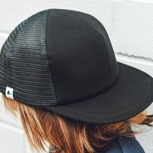 Black Infant Trucker Hat